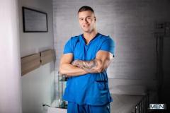 Sexy-young-hospital-worker-Benjamin-Blue-bare-ass-fucked-muscle-hottie-Clark-Delgaty-Men-4-porno-gay-pics