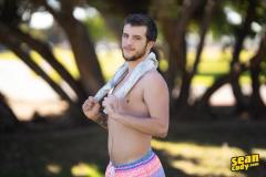 Young-bearded-muscle-dude-Sean-Cody-Griffin-strips-off-swim-trunks-wanking-massive-erect-cock-3-porno-gay-pics