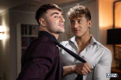 Sexy-ripped-young-blonde-stud-Felix-Fox-huge-cock-raw-fucking-Michael-Boston-bare-asshole-Men-2-porno-gay-pics