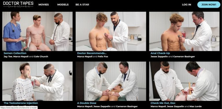 Doctor Tapes Say Uncle Network Honest Gay Porn Site Review 768x380 - Gay Porn Site Review - Doctor Tapes